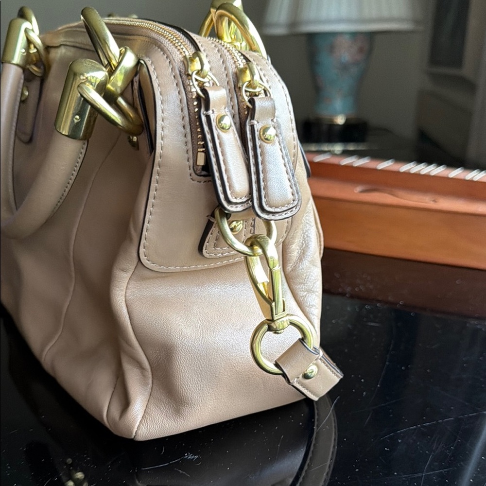 Coach Vintage Leather Satchel Bag in Caramel - Picture 5 of 16